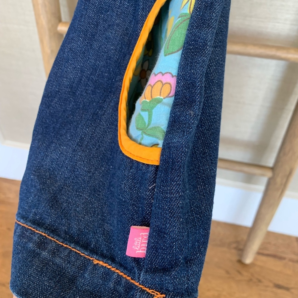 Little Bird Denim Dress w/ pockets 18-24mo - Picture 2 of 7